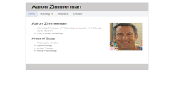 Desktop Screenshot of aaron-zimmerman.com